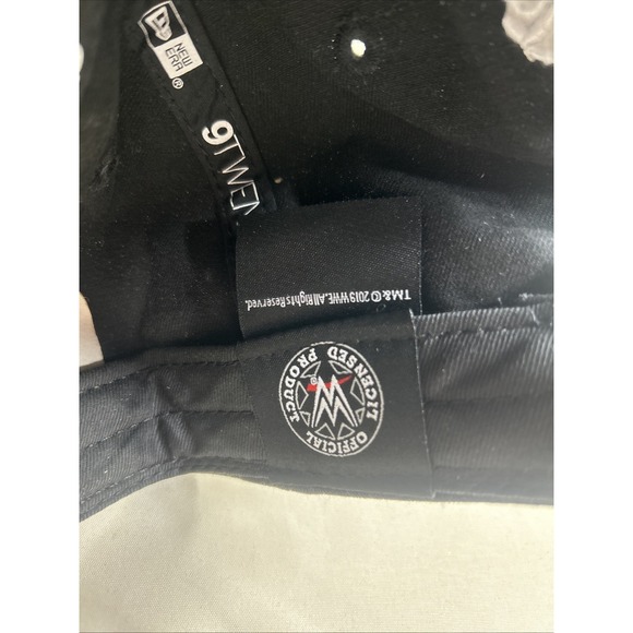 New Era 9TWENTY Adjustable Sting WWE Black Baseball Hat Wrestling - Picture 8 of 8